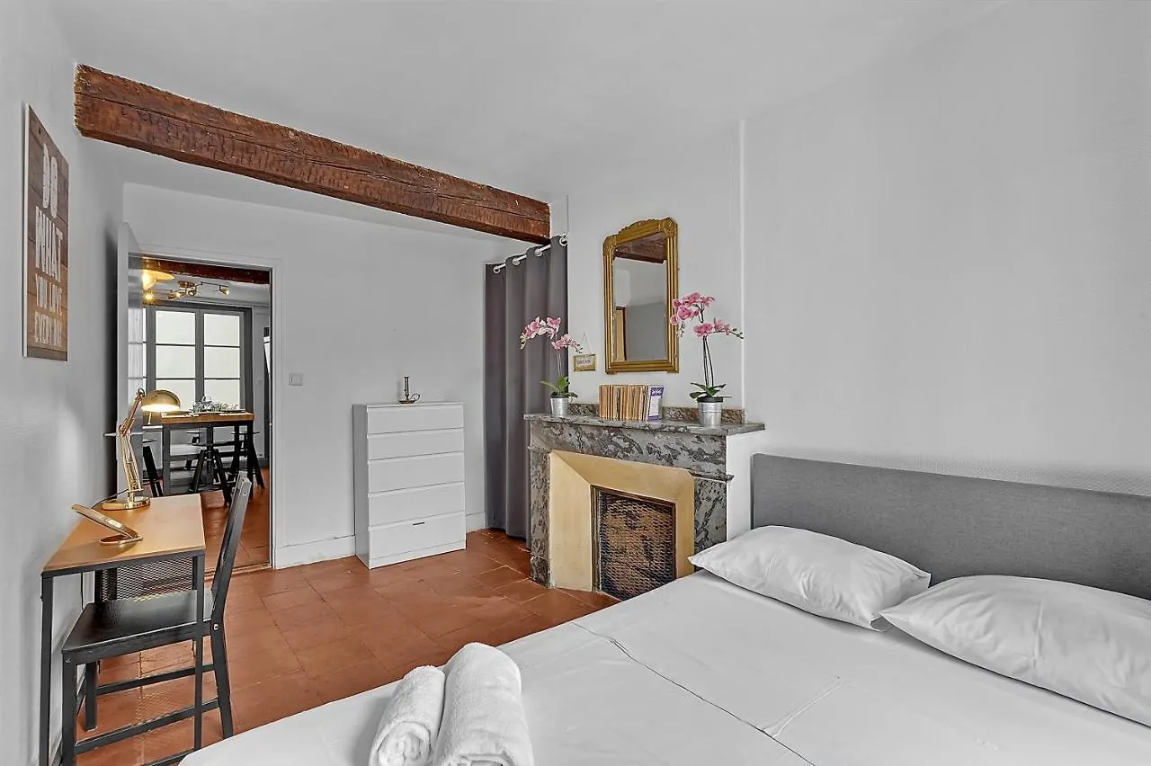 Le Regans - Charmant Appartement En Tomette Тулуза Франция